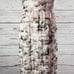BCBGMAXAZRIA Women's Tulle Tiered Layered Agate Maxi Dress Size Medium