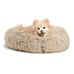 small doggy and cat plush donut dog bed