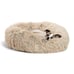 small doggy and cat plush donut dog bed