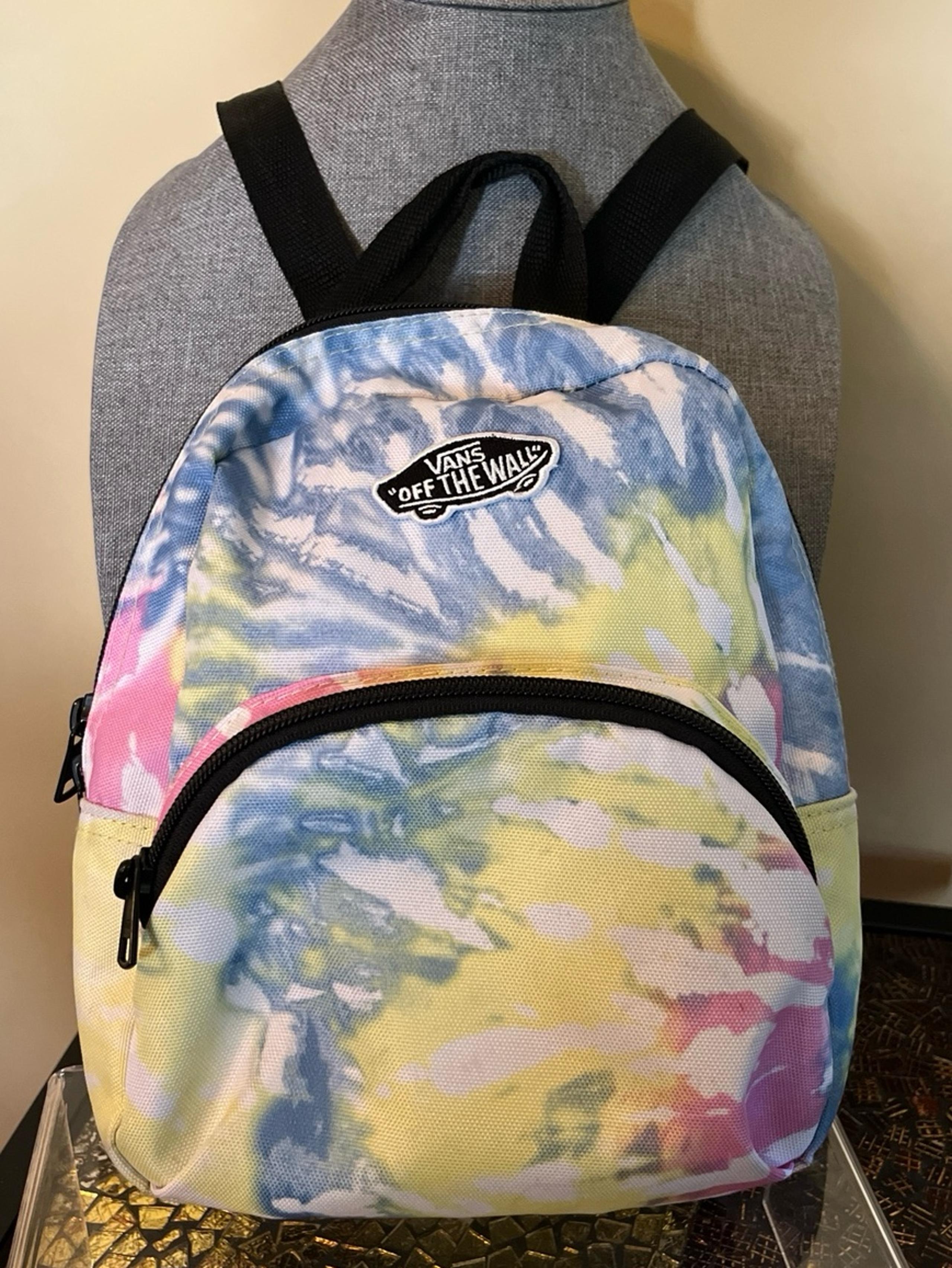 Vans Got This Mini Nylon Backpack Color Popsicle Wash Tie Dye Print Adjustable