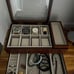 8-Slot Wooden Watch Box with Solid Wood Veneer, 2-Tier Watch Display Case