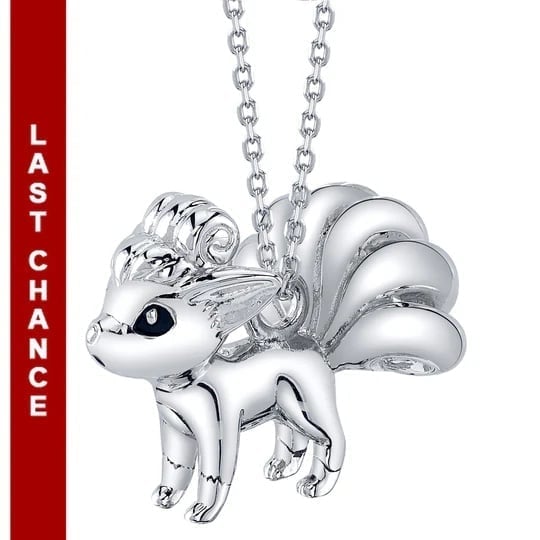 Vulpix Rocklove Necklace (Retired) Rare W/ Box & LE pouch SOLD OUT