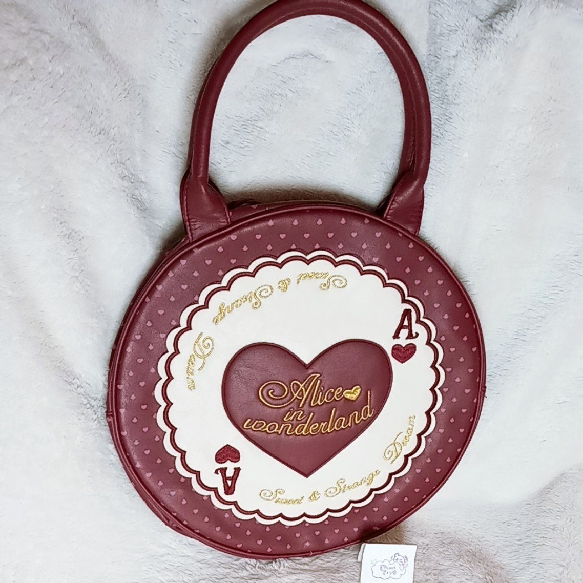 Swimmer Alice in Wonderland Chocolate Cookies Kawaii Lolita Himekaji Purse Bag