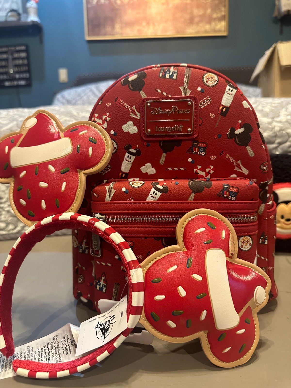 Disney Loungefly Christmas Snacks