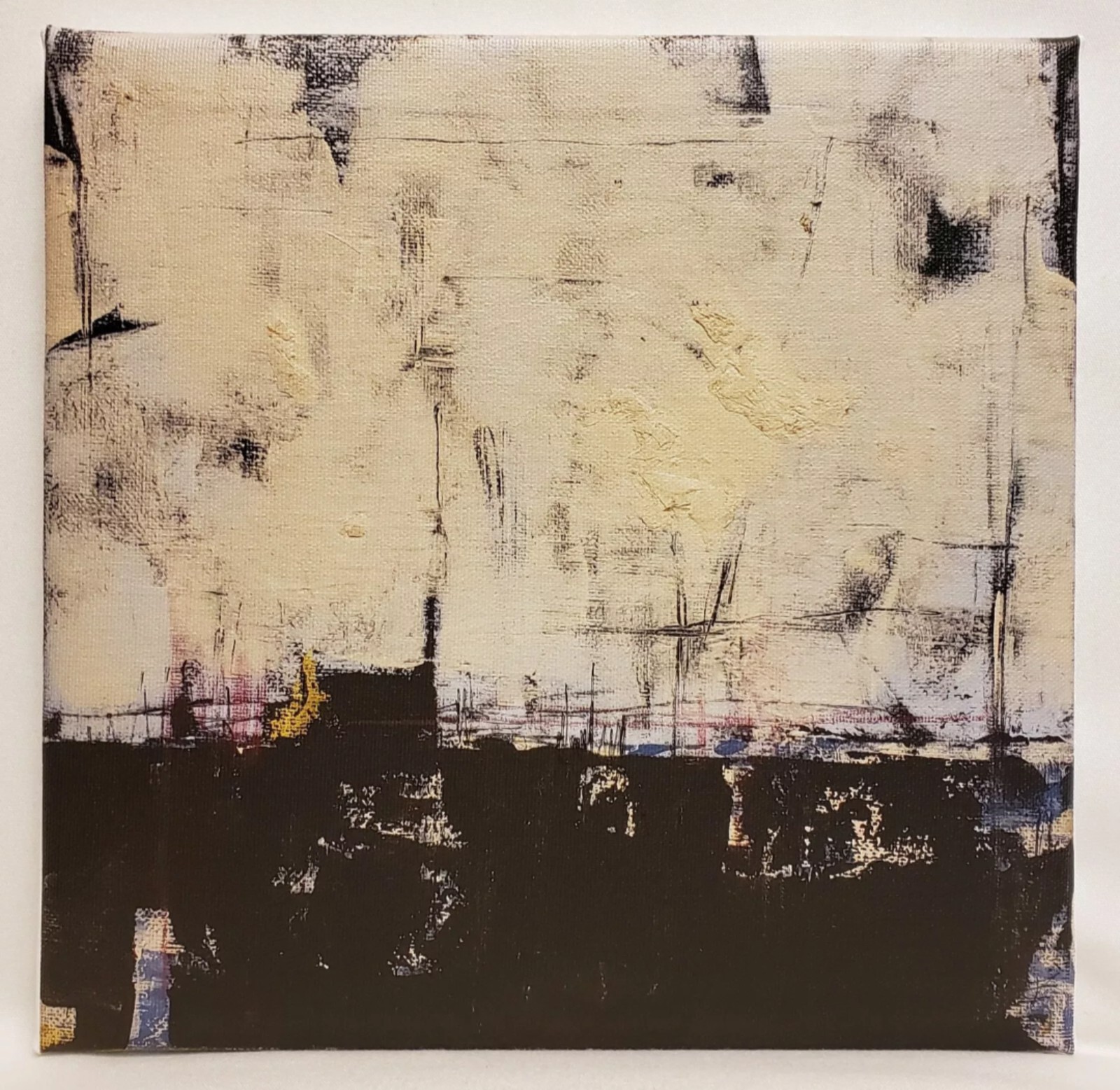 Abstract Modern Minimal Giclee Art Print On Canvas By K.A.Davis The Croft