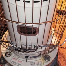 Dyno-Glo gas heater