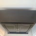 3 Tier Shelf Wooden Double Door Cabinet Extra Shelves On Bottom & Top Any Room