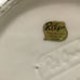 Vintage Relpo Planter #6452 Floral Round Flowers Multi-Color Original Sticker