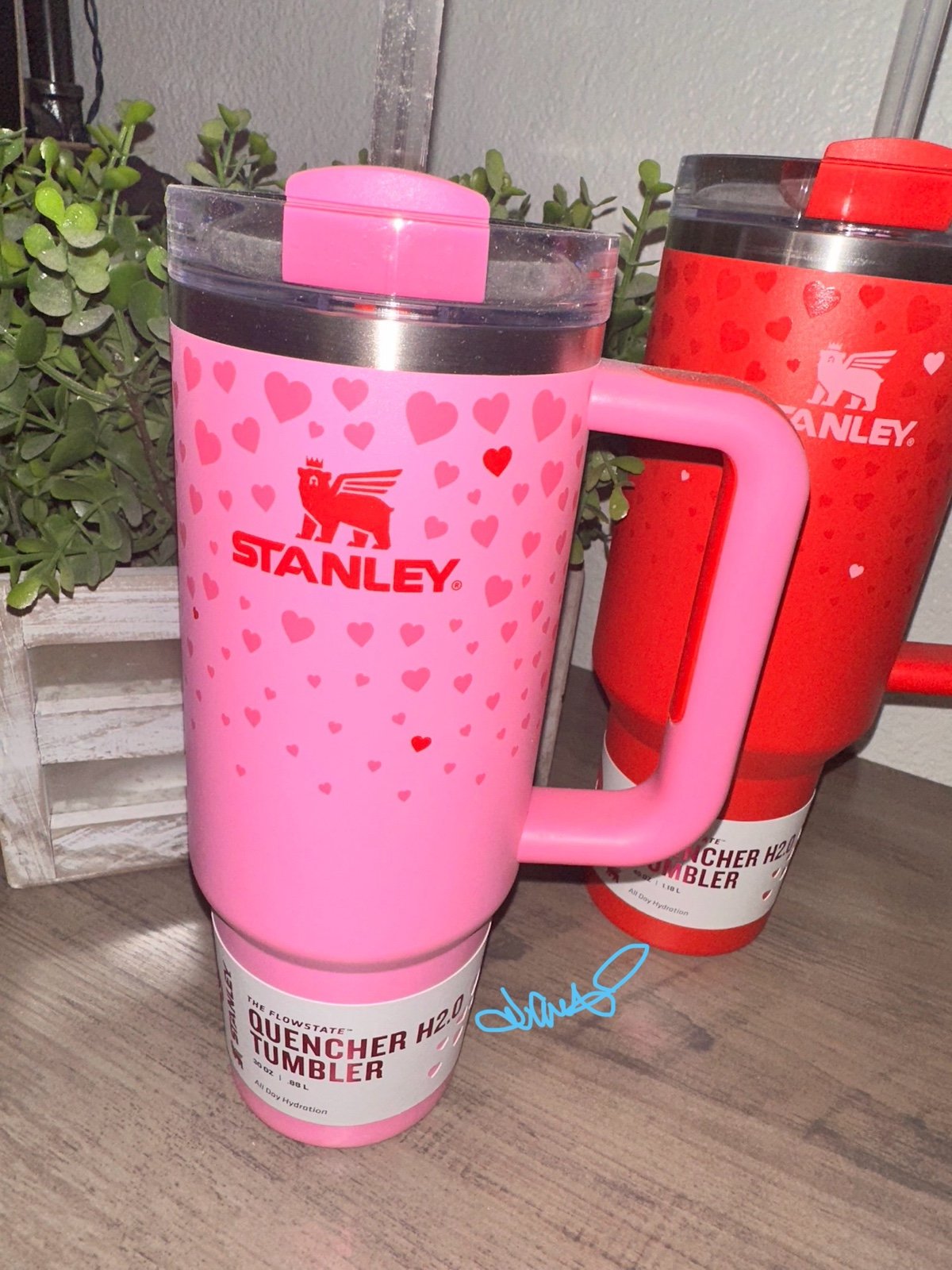 Stanley Flowstate Quencher 30oz Tumbler - Sweet Hearts