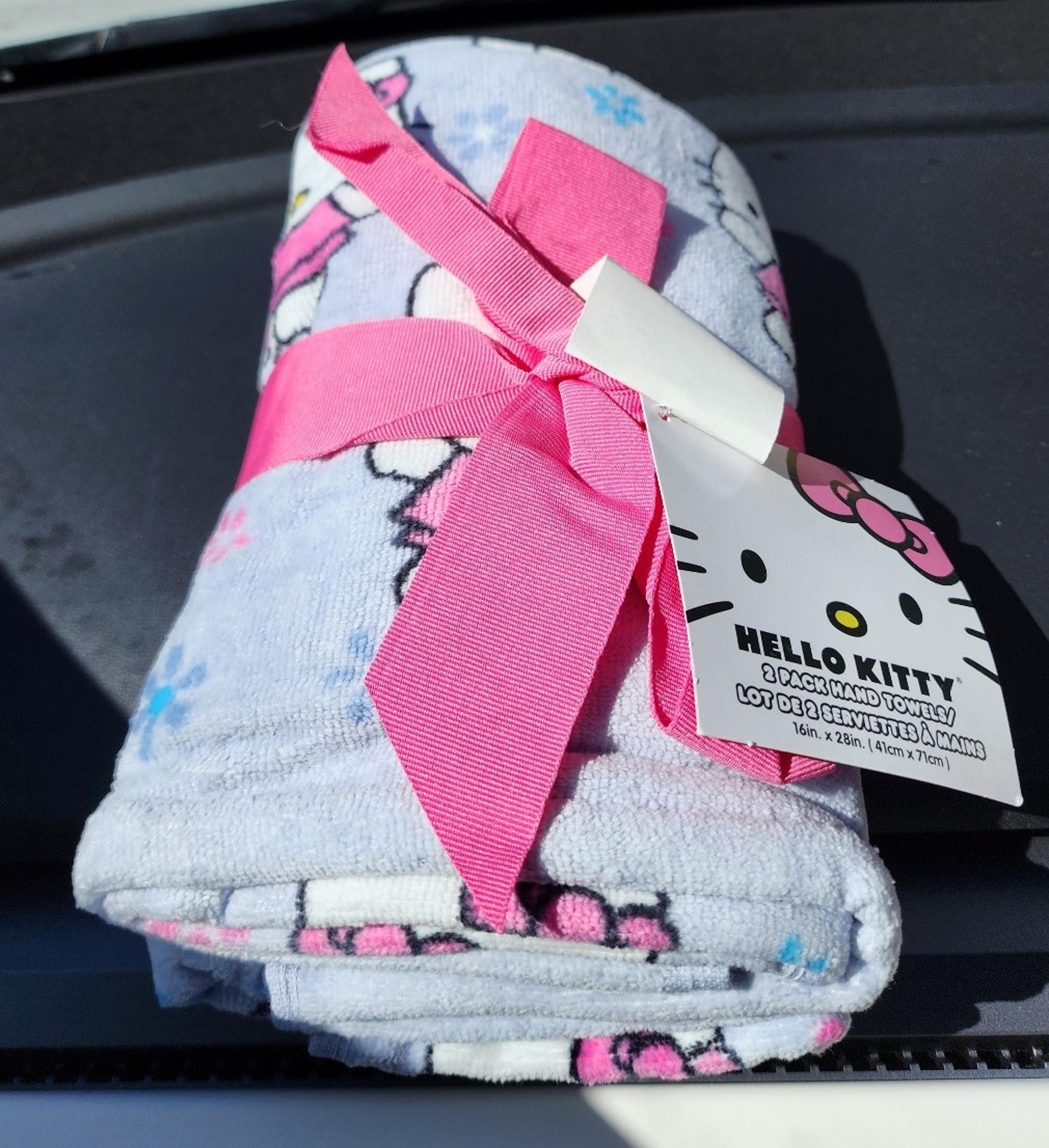 Hello Kitty Bathroom Hand Towels