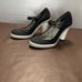 vintage Coach heels black and white size:7 1/2B