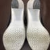 vintage Coach heels black and white size:7 1/2B