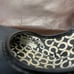 vintage Coach heels black and white size:7 1/2B