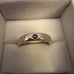 Red Pink Sapphire Ring (Handmade)