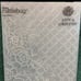 Rare Anna Griffin FLORAL CHECK Decorative Scenes Emboss Folder Elegant designs