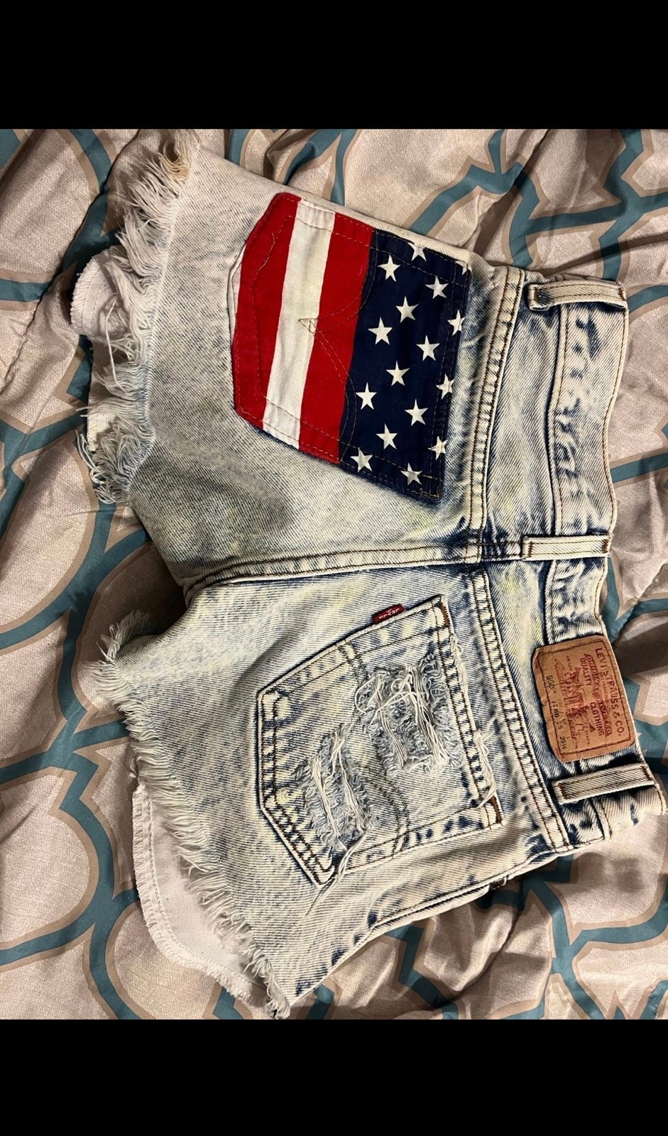 American Flag Shorts