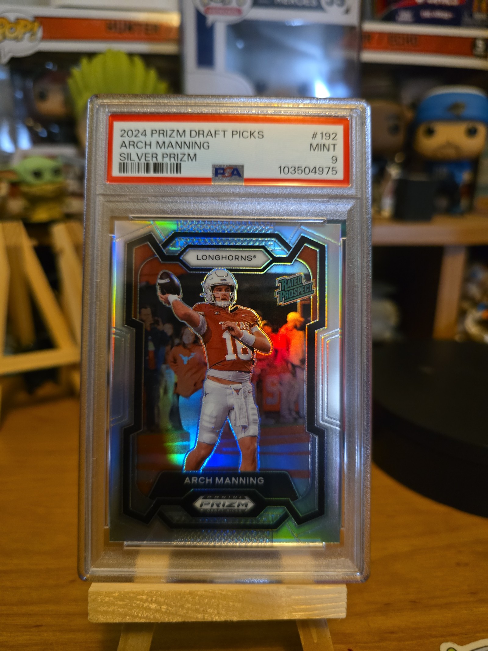 Arch Manning 2024 prizm draft picks silver prizm #192