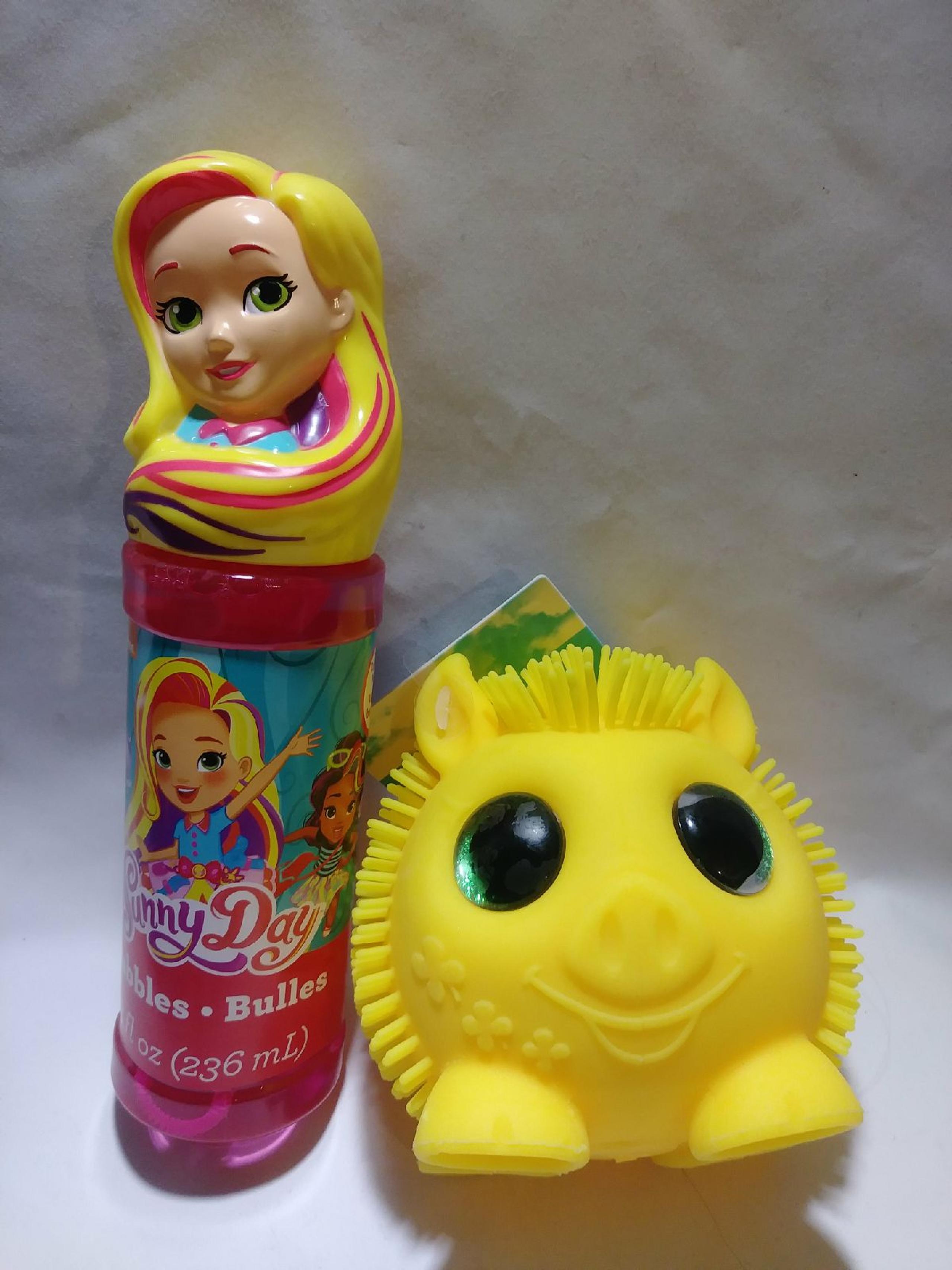 Sunny Day Bubbles & Squishy Toy
