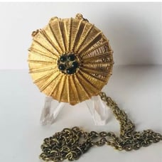 PROTOTYPE 1973 Estee Lauder Empire Solid Perfume Compact