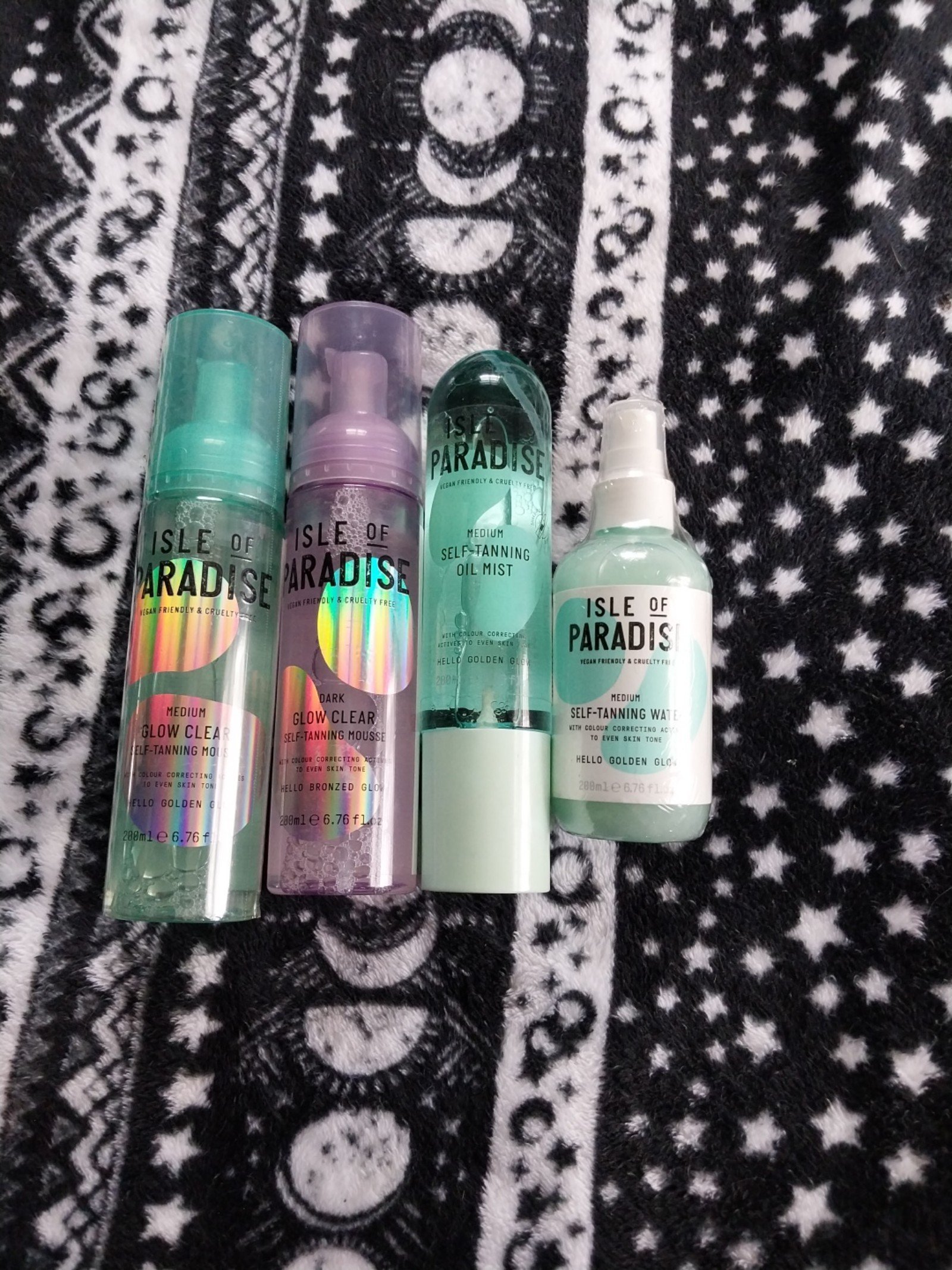 Isle of paradise tanning items