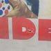Vintage Double Fresh Wonder Bread Cardboard Store Sign