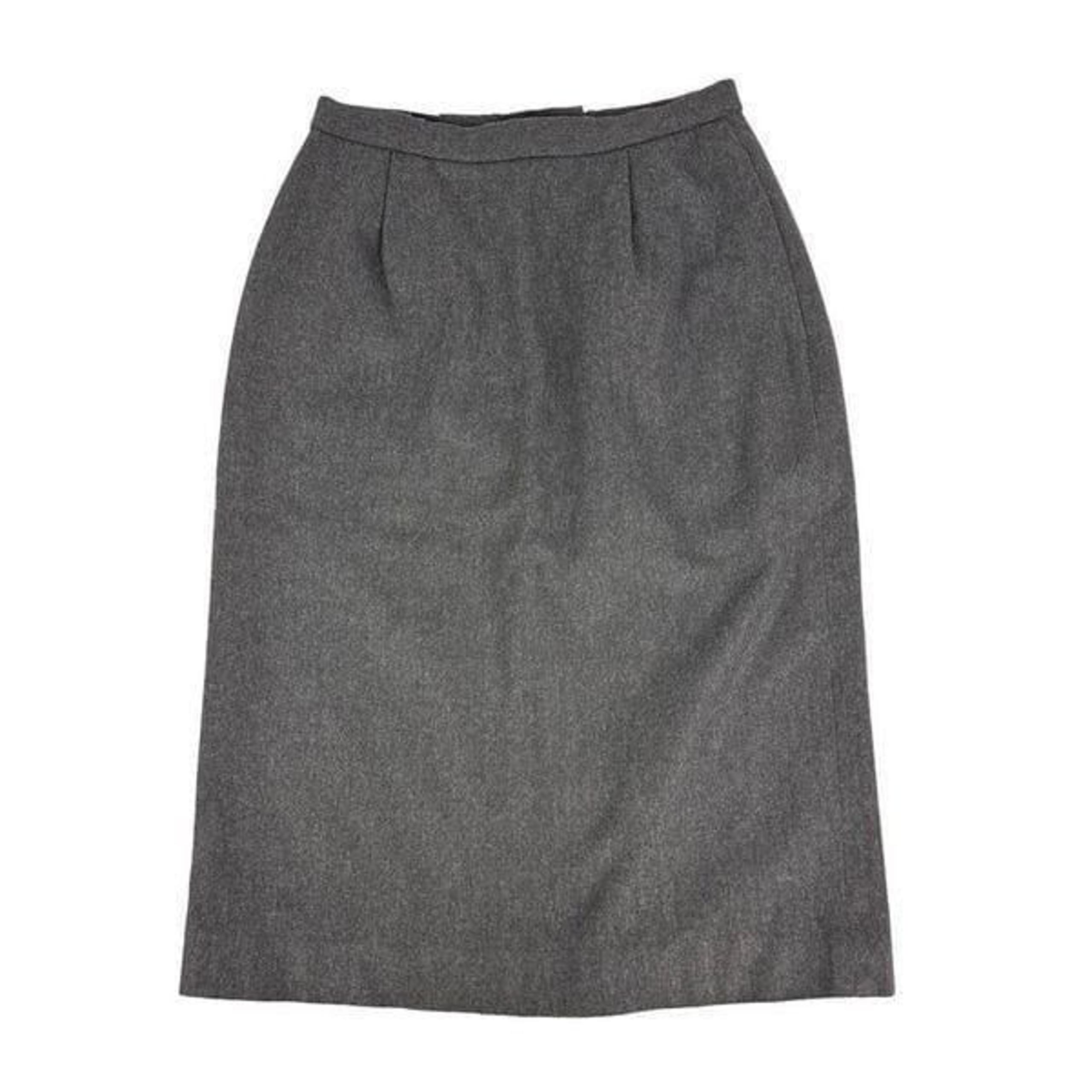 Vintage Pendleton Womens Wool Pencil Skirt size 6 Gray