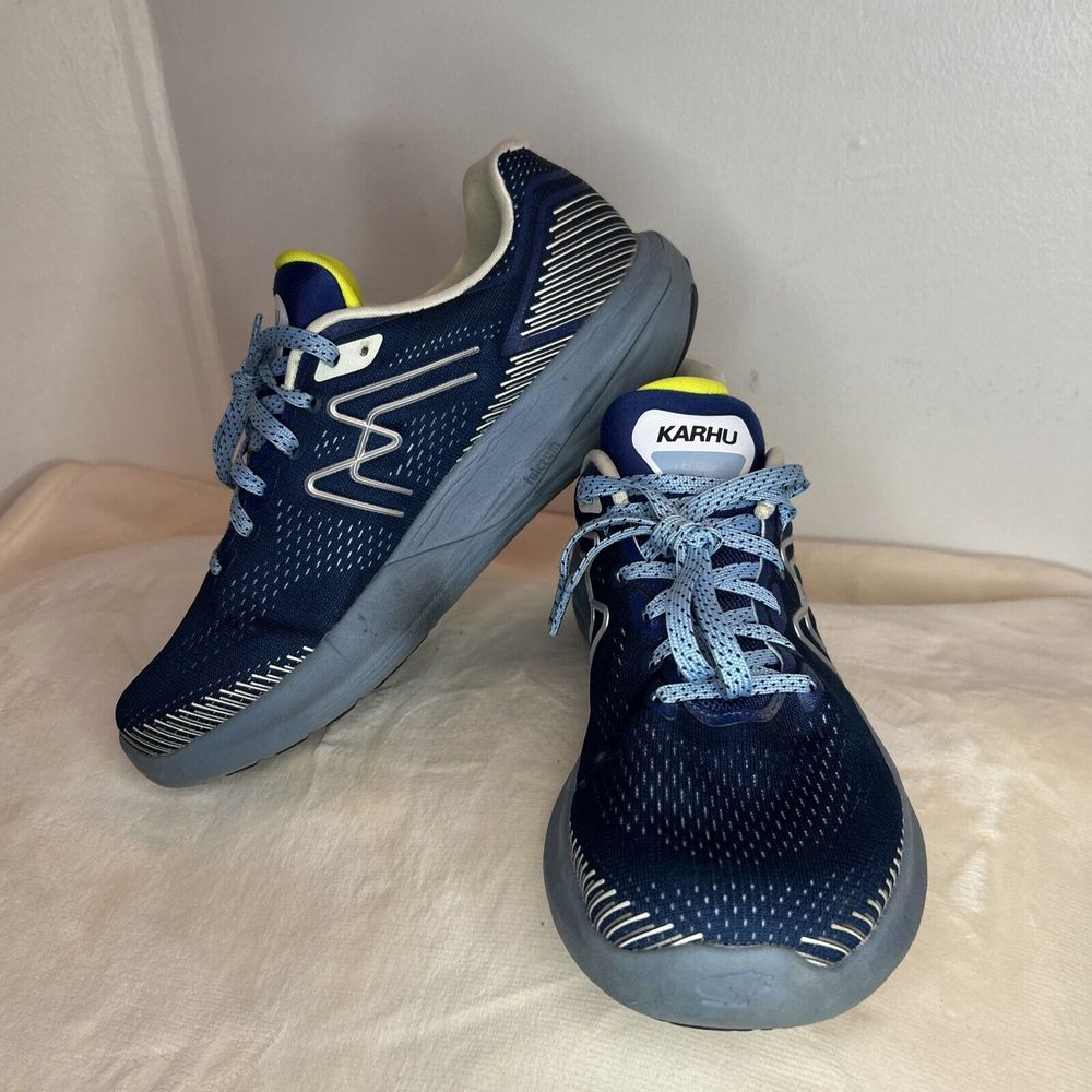 Karhu Ikoni 2.5 F102005 ShoesMens 9.5 Moonlit Ocean/Spring Lake Running Sneakers