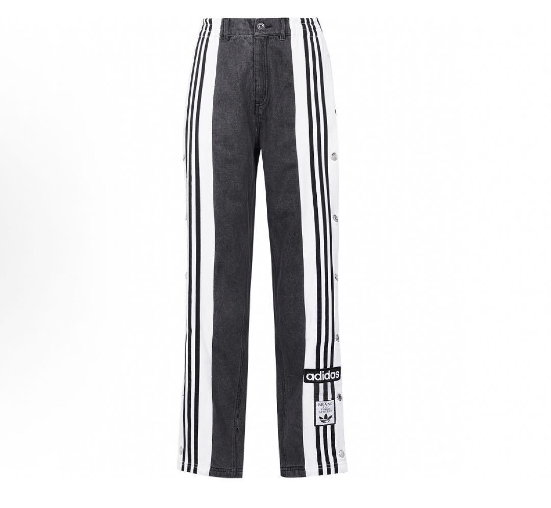 安価 ワタナベ Brand new OT Adidas ADIBREAK DENIM in black, H59019. パンツ