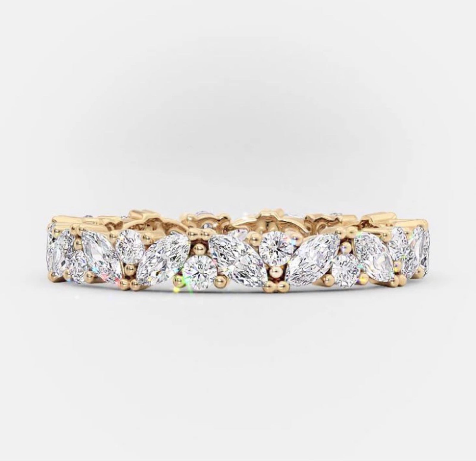 Lovers sapphire gold engagement ring band size 5