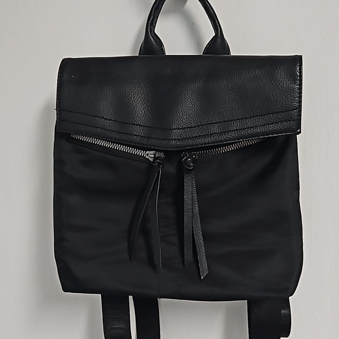 Botkier New York Bond Nylon Black Mini Backpack