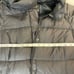 The North Face womens long black puffer 600 fill down jacket with faux hood