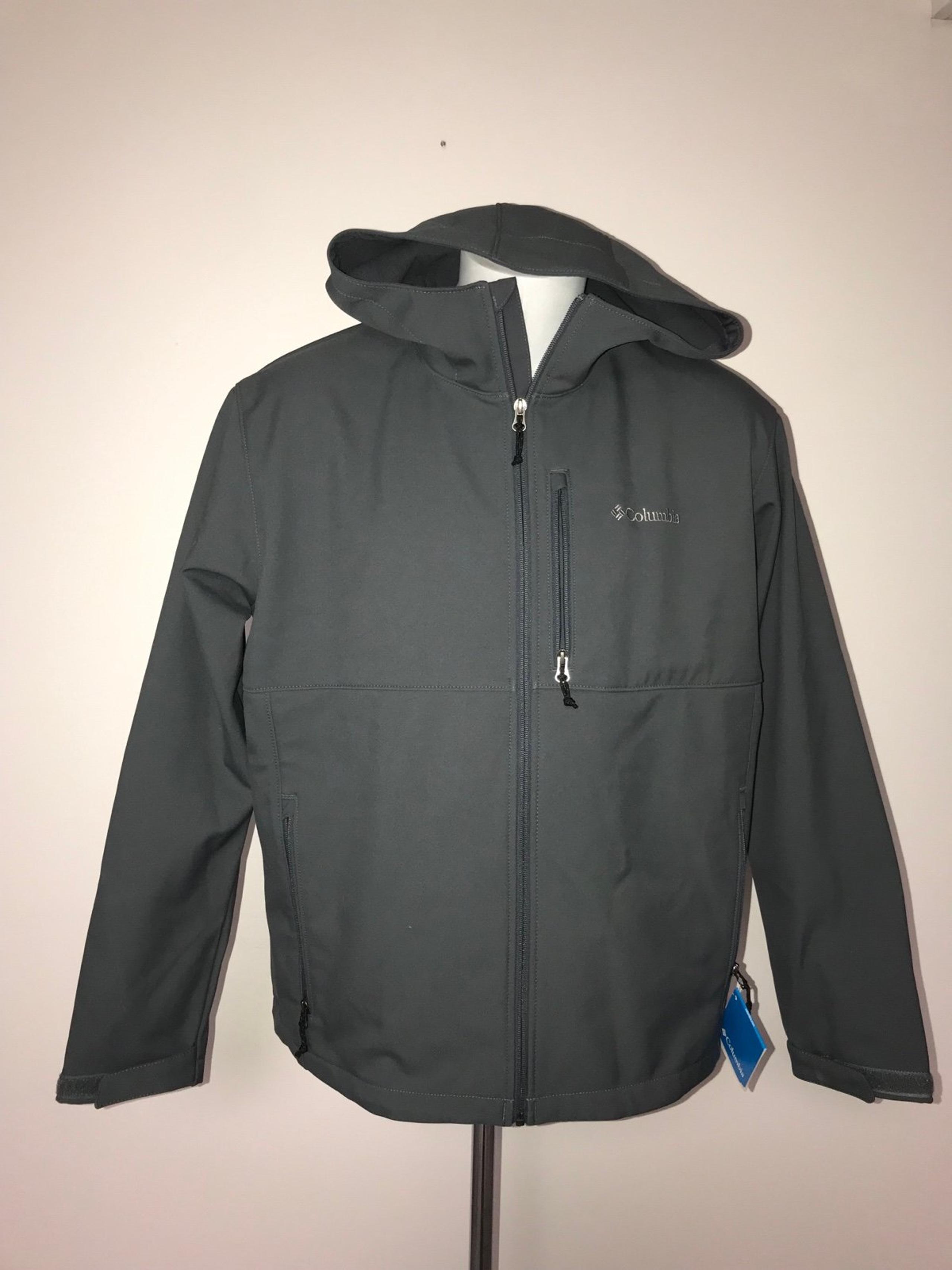 mens hooded soft shell jacket size xl new with tags - Columbia