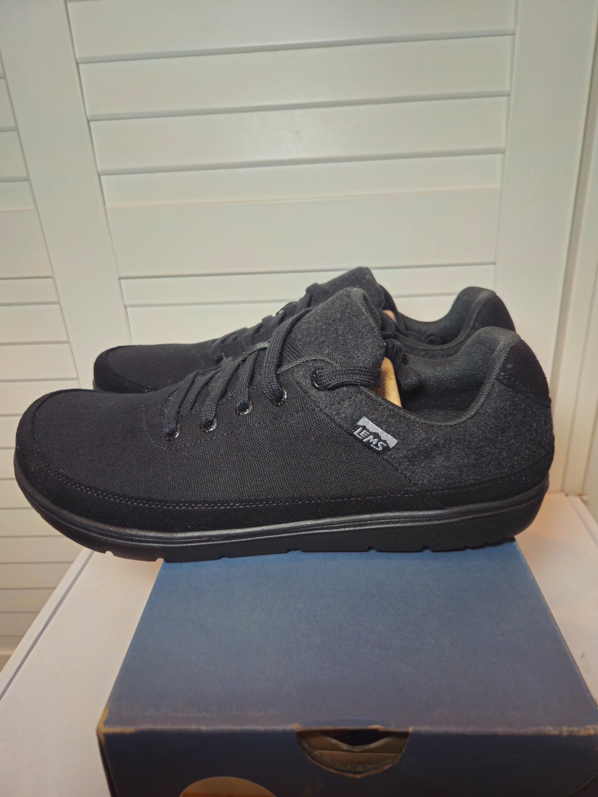 Lems Chillum Casual Sneaker Blackjack Unisex Men's Size 11.5 Women's Size 13