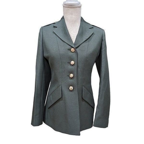 Rosé Muse Quilted Flared Coat