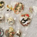 10 assorted anime pins