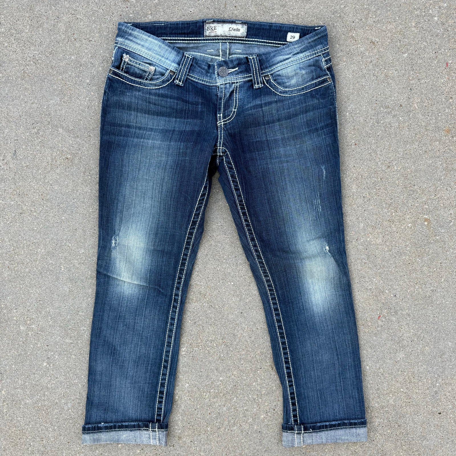 Buckle BKE Stella Crop Capri Jeans Size 29 Style BKC1111