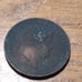 1842 kingdom of 2 sicilies 2 tornesi dark toned italian states