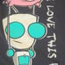 Invader zim 2001 GIR tshirt