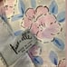 Vintage tres-elle Made in Italy Womens Lightweight Scarf Floral