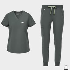 Figs Scrubs Set Zamora/Catarina Size Small - Bonsai Limited Edition