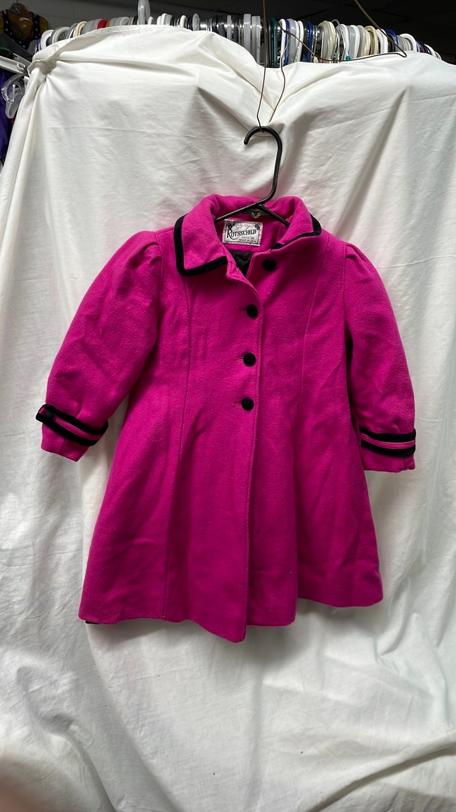 Rothschild wool and lined dress coat usa girl sz 6