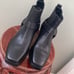 Sam Edelman Leather Bellamie Boot Black Moto Western Ankle Boots Size 7M NEW!