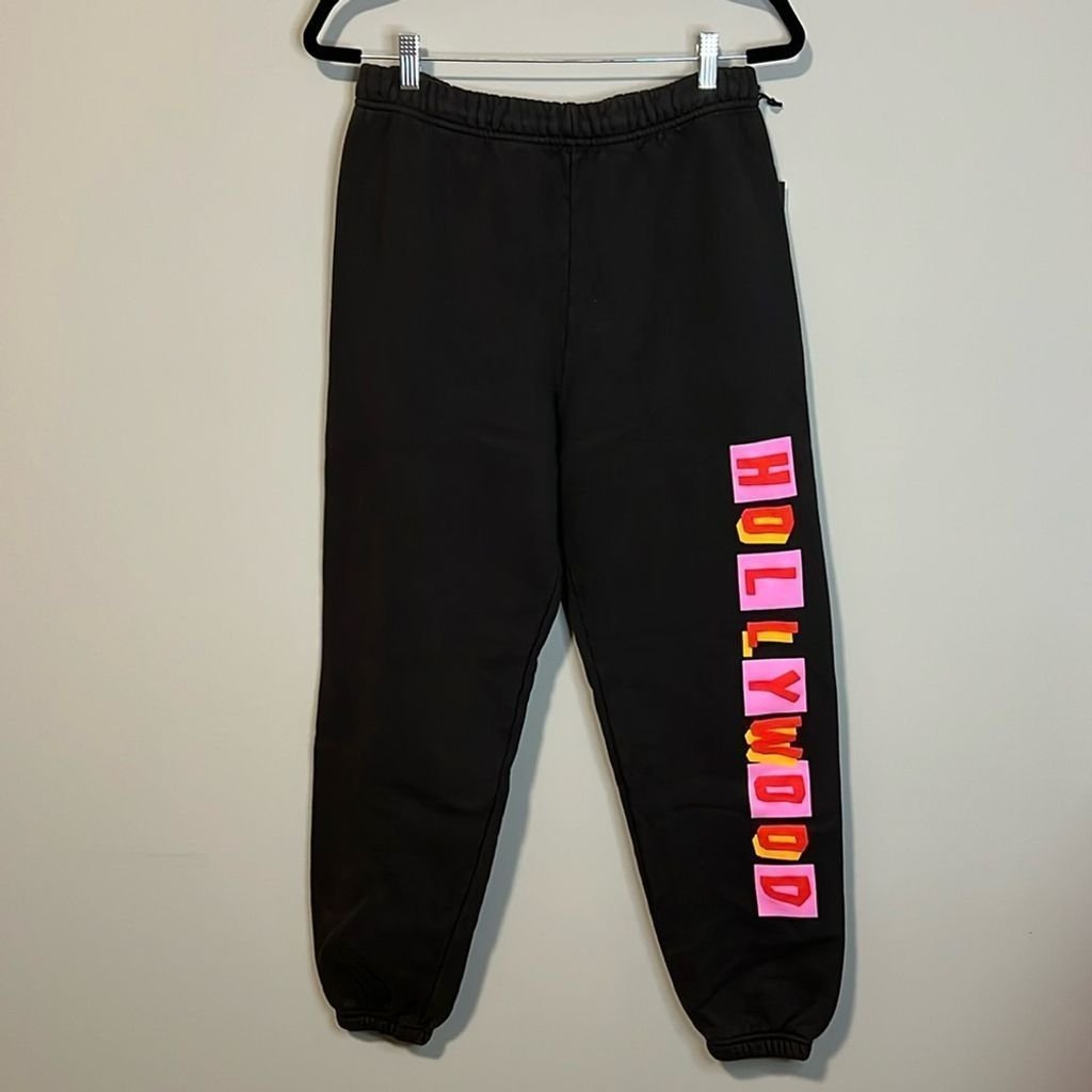 Spirit Jersey Hollywood Black Sweatpants Medium M New NWT