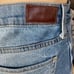 ✨Hollister raw hem distressed capri cropped blue jeans 7