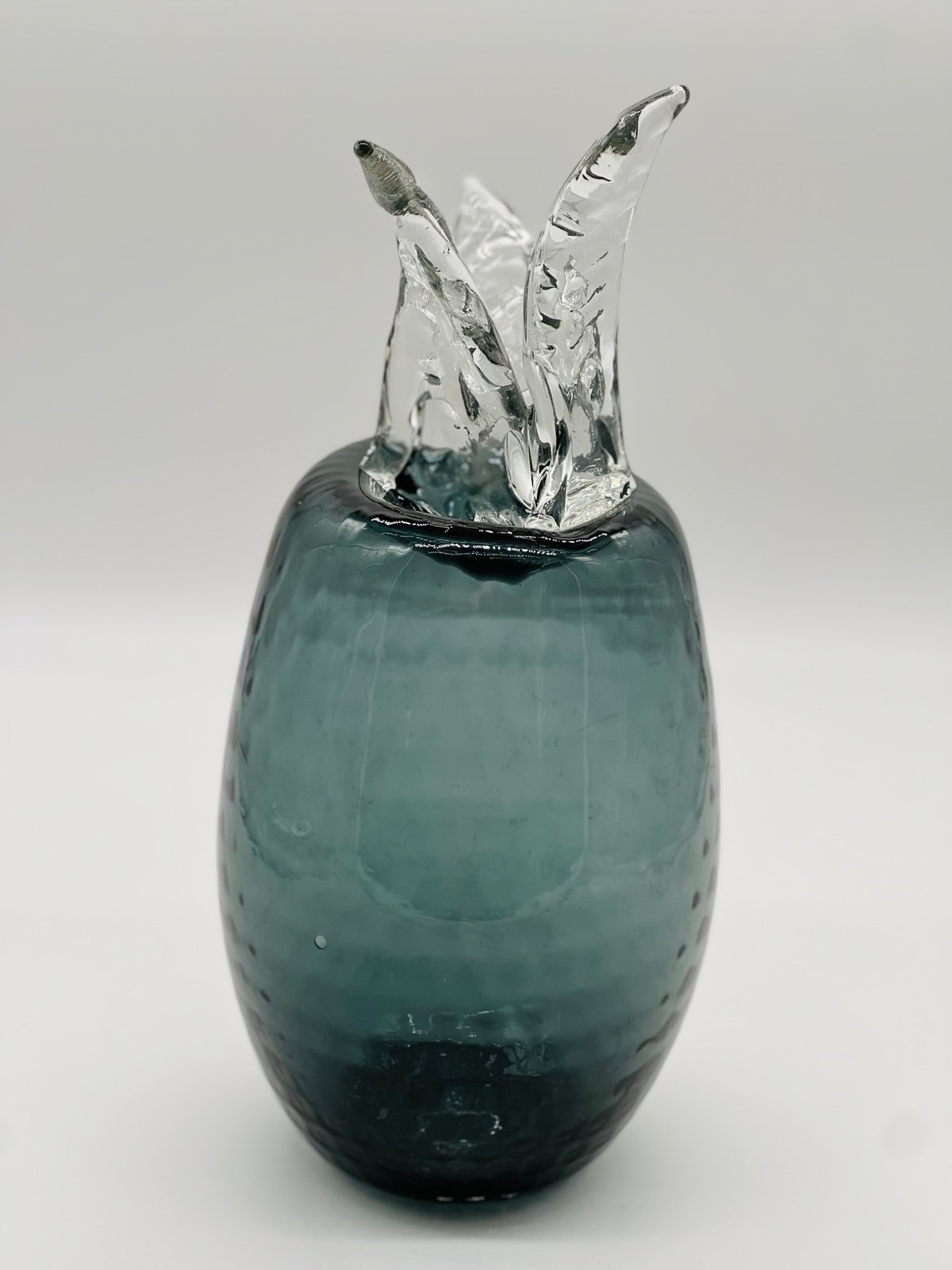Rare HTF Blenko Charcoal Pineapple #5731