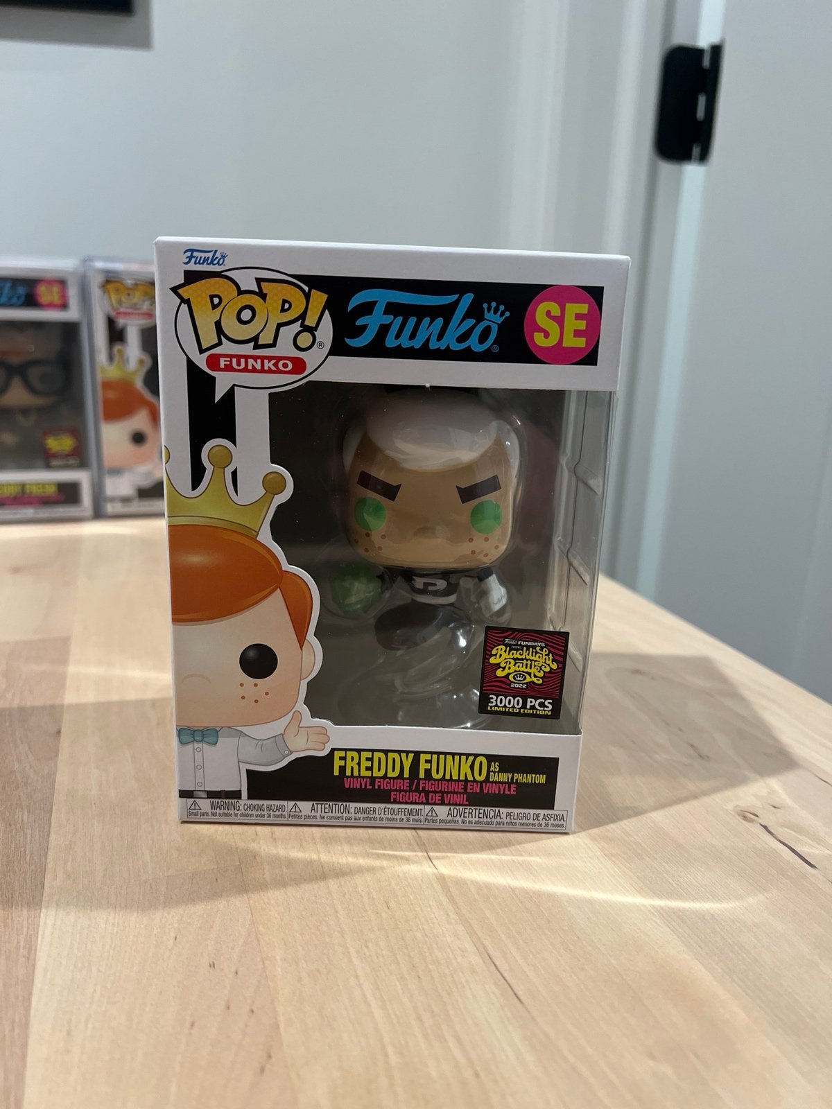 freddy Funko as danny phantom