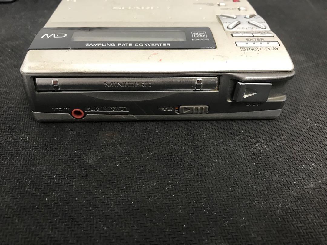 M3717 SHARP Sharp Portable MD Player MD-MS200-S