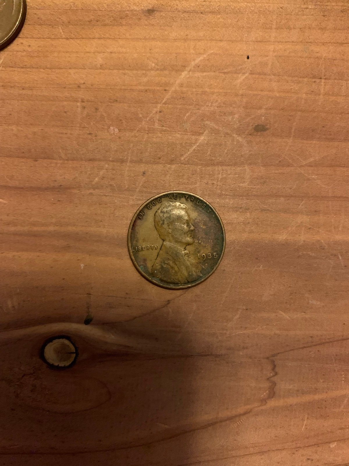1935 Wheat Penny