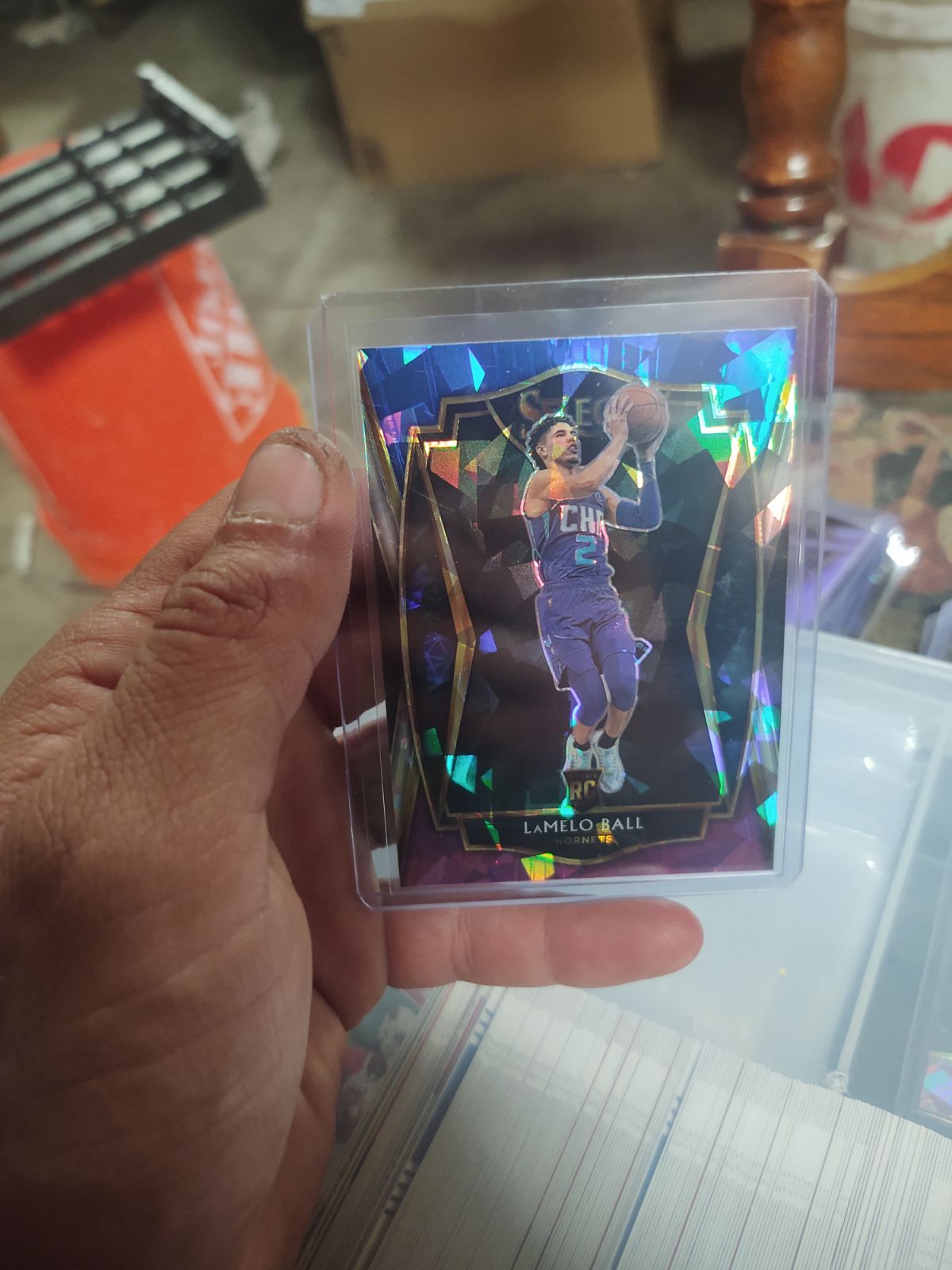 LaMelo ball cracked ice premier
