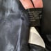 Vintage 90s Greg Bell Genuine Leather Coat Embossed & Trimmed Duster Size XL